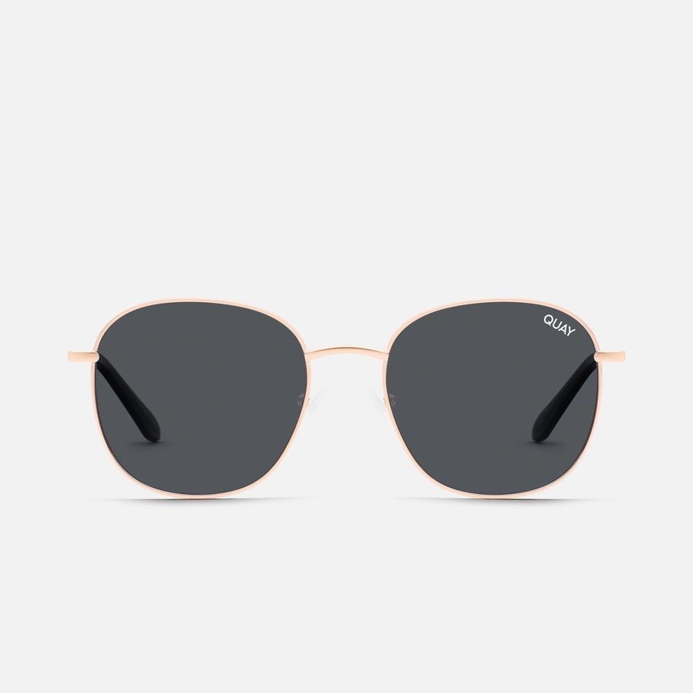 Quay Jezabell Gold Frame / Smoke Lens Sunglasses